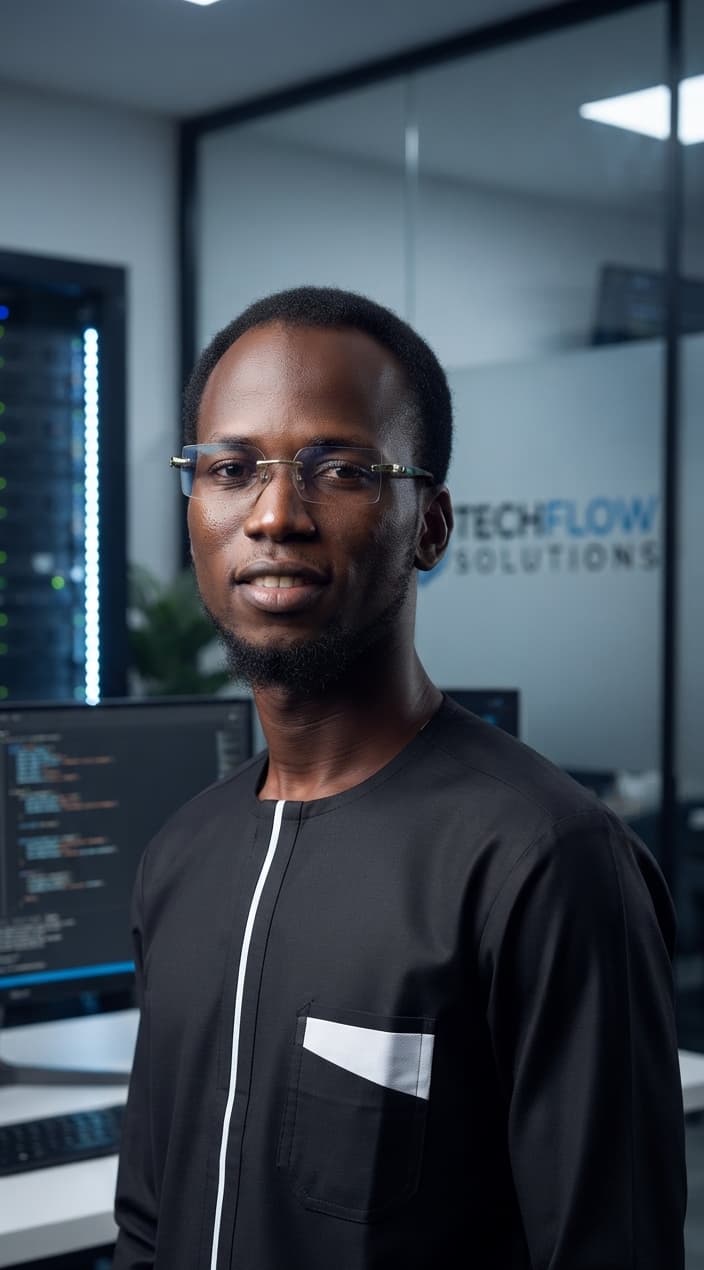 Photo du cofondateur, expert en développement d'applications